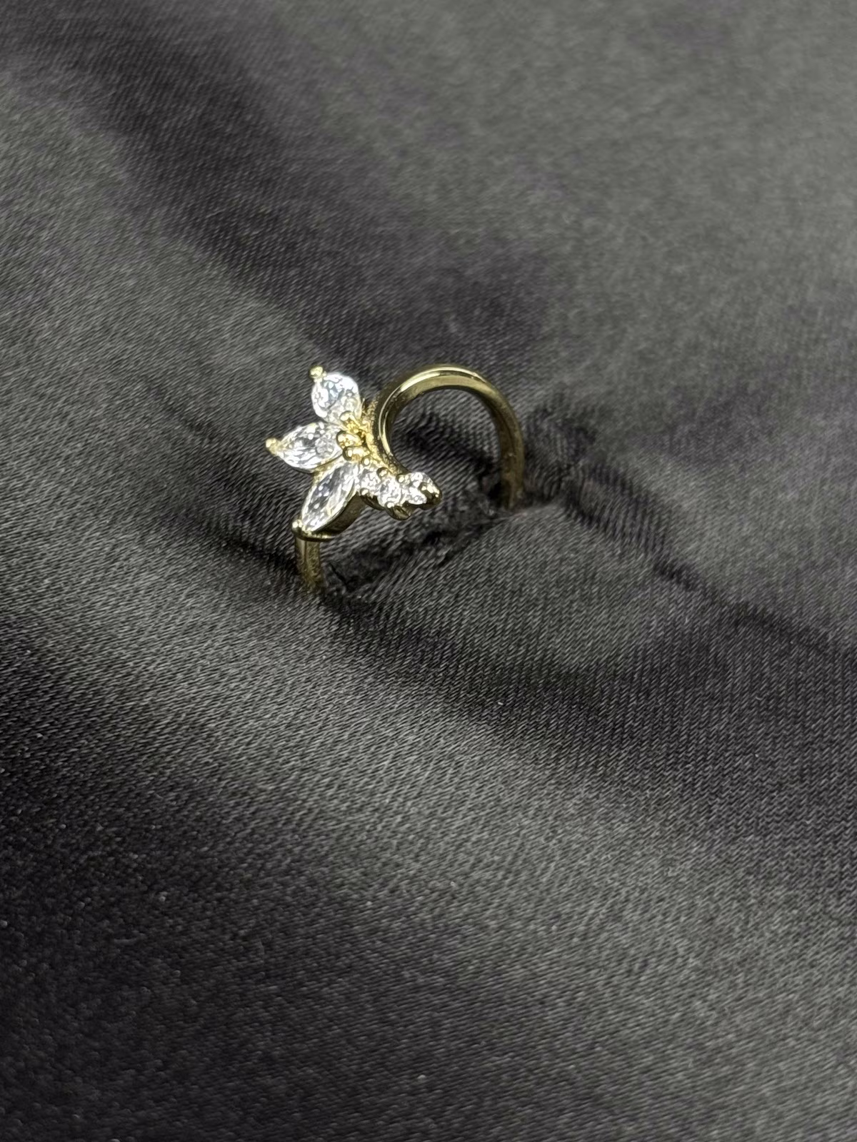 Shimmering Orchid Ring