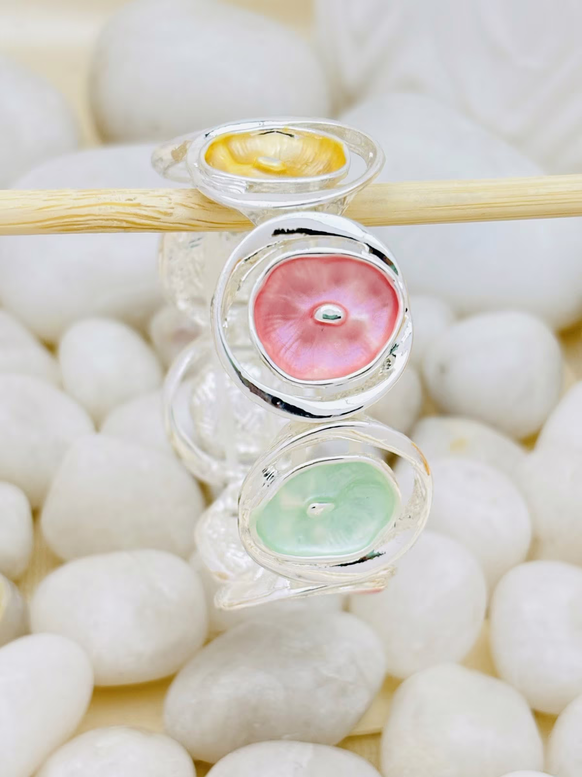 Pastel Disc Bracelet