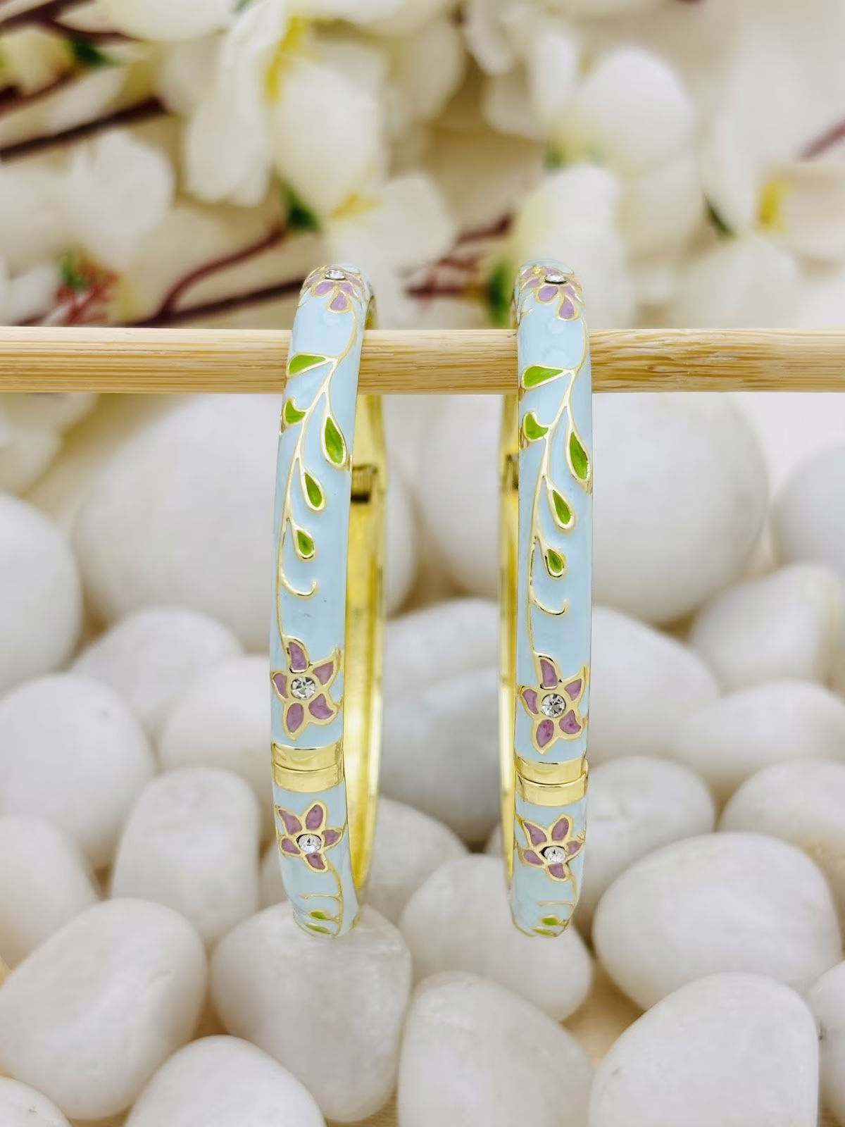 Pastel Meenakari Kada