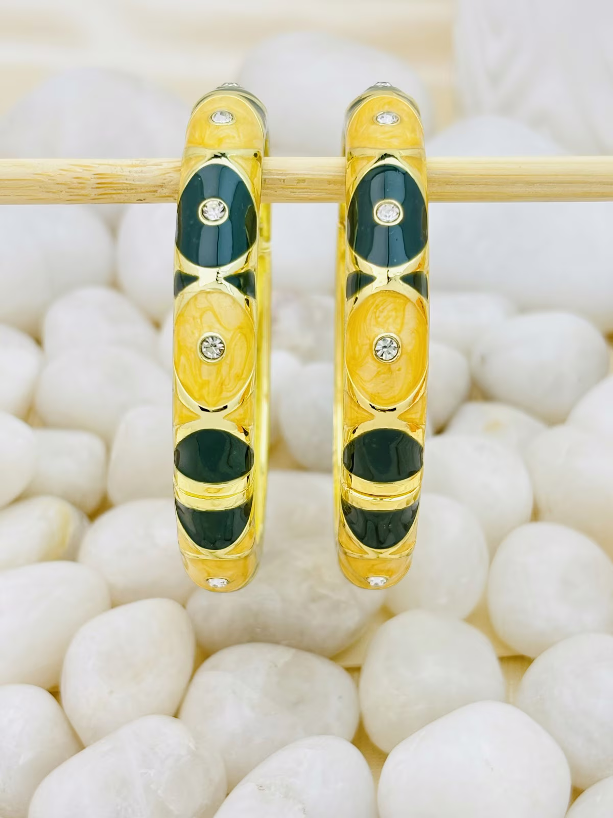 Golden Jewel Meenakari