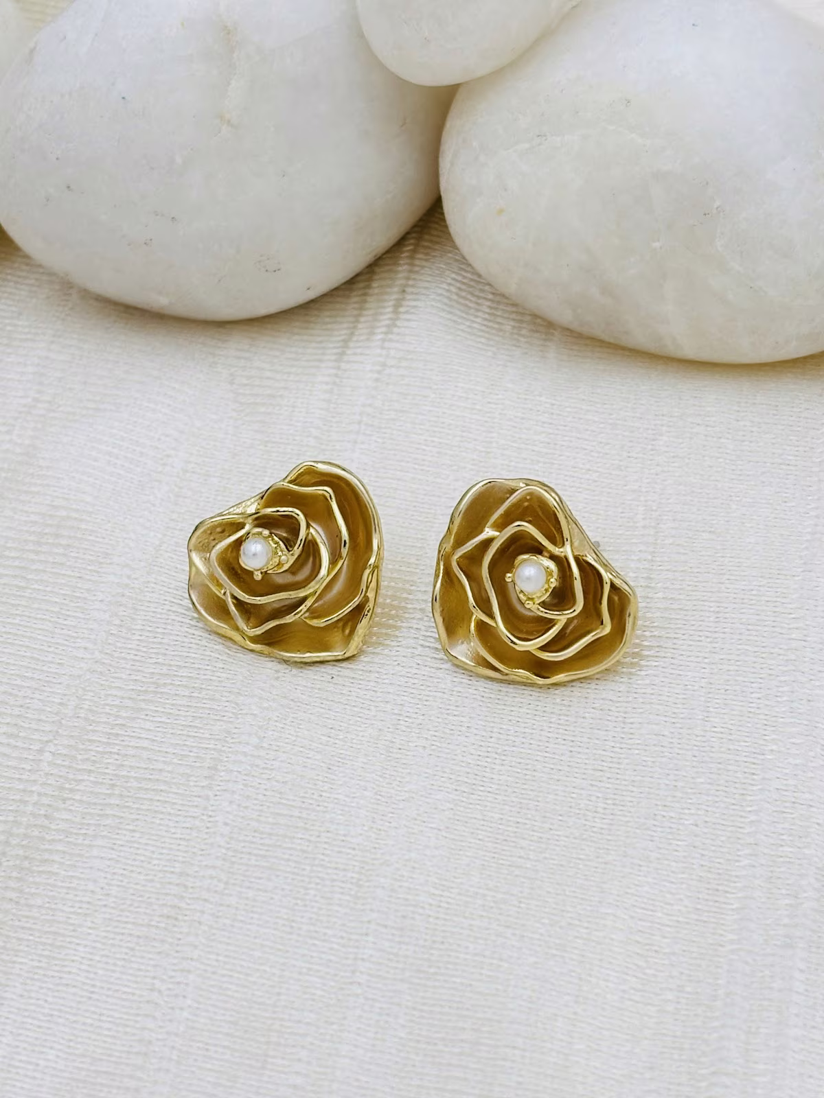 Rosette Enamel Studs