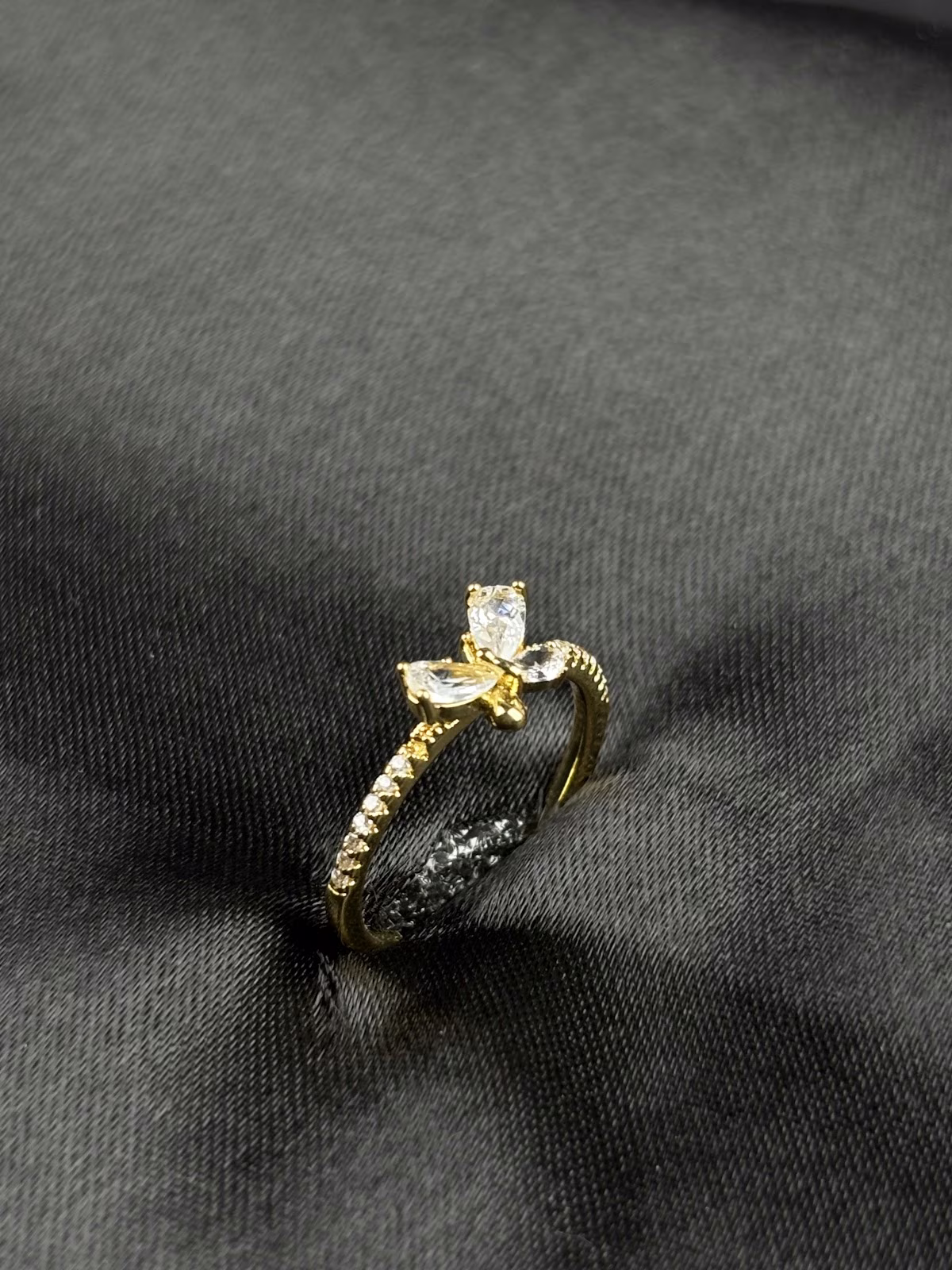 Crystal Petal Ring