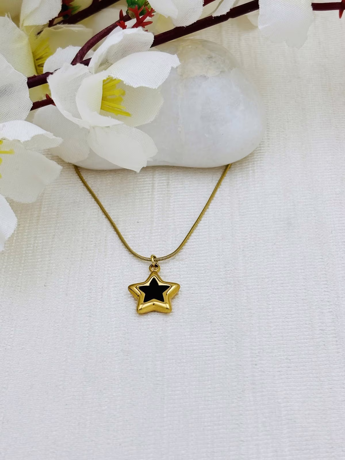 Onyx Star Pendant