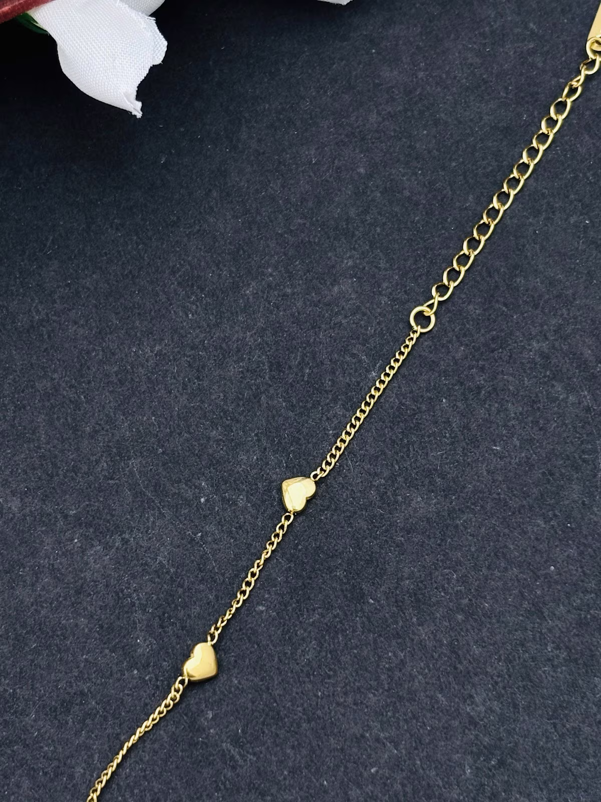 Pearl Heart Bracelet