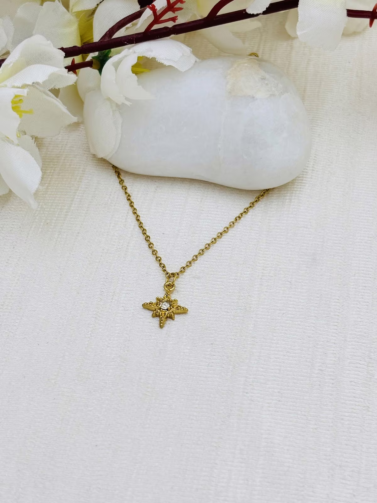 Starburst Crystal Pendant