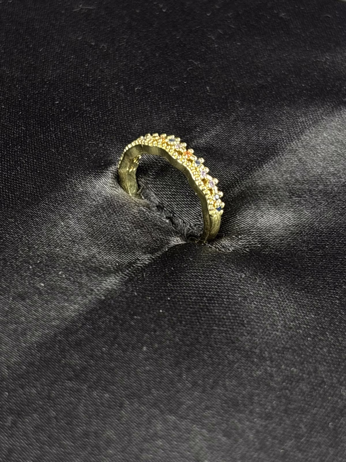 Rainbow Crown Ring