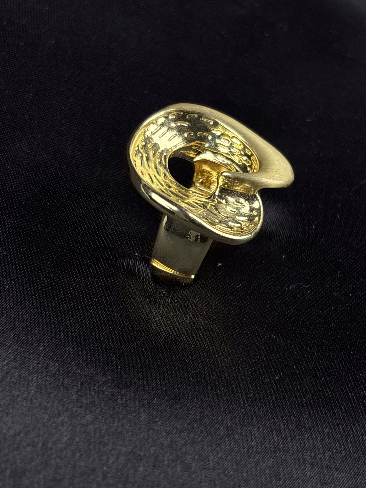 Gilded Orbit Ring