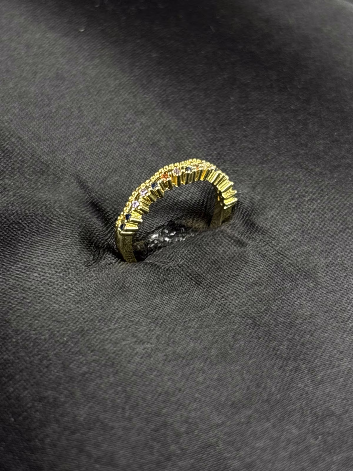 Rainbow Crown Ring