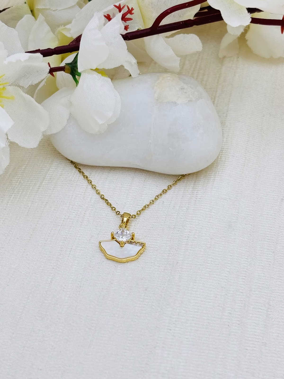 Ivory Crown Pendant