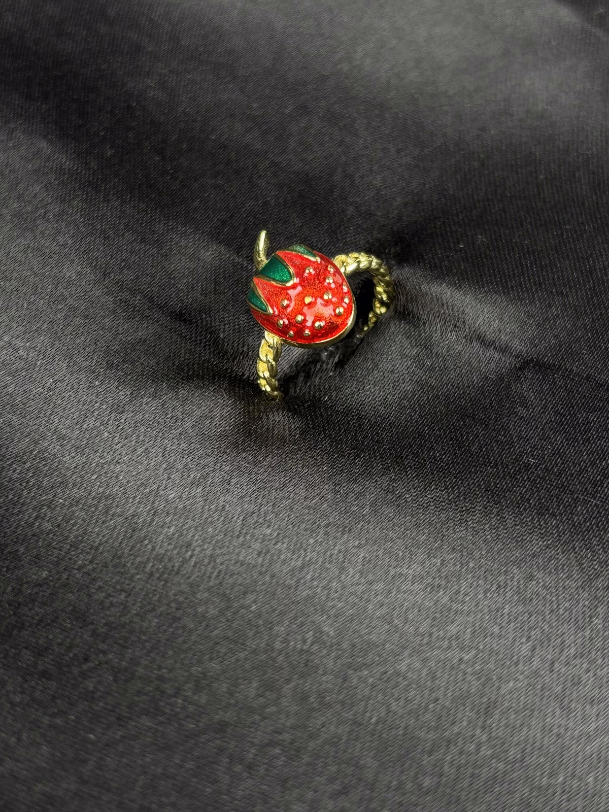 Ruby Strawberry Ring