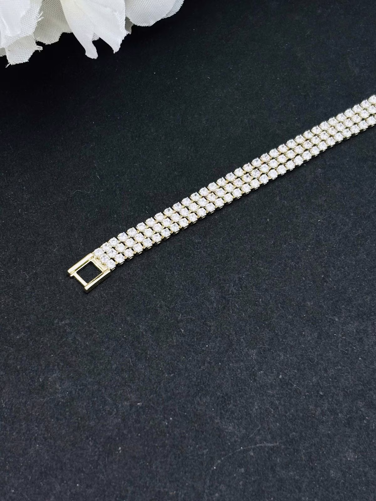 Triple Spark Bracelet – Gold Plated