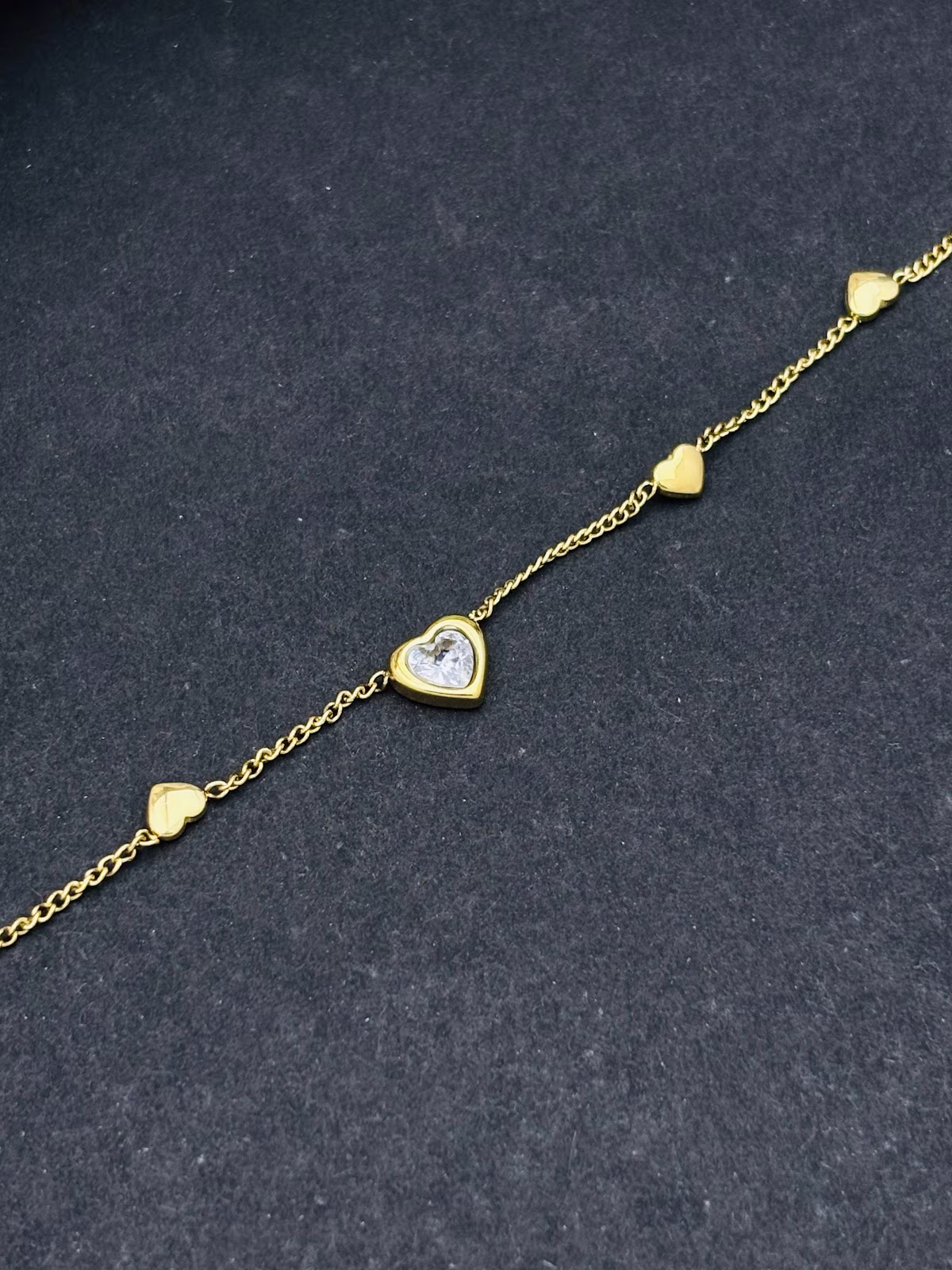 Pearl Heart Bracelet