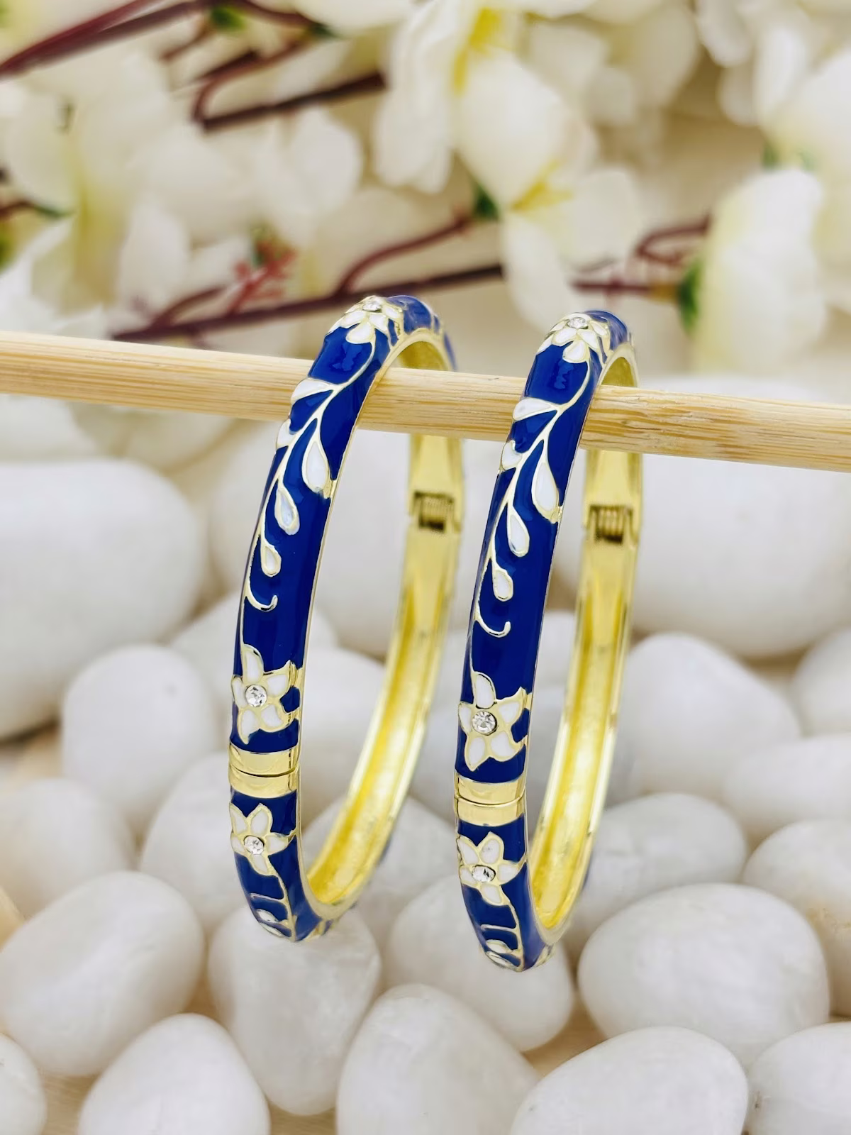 Classic Meenakari Kada