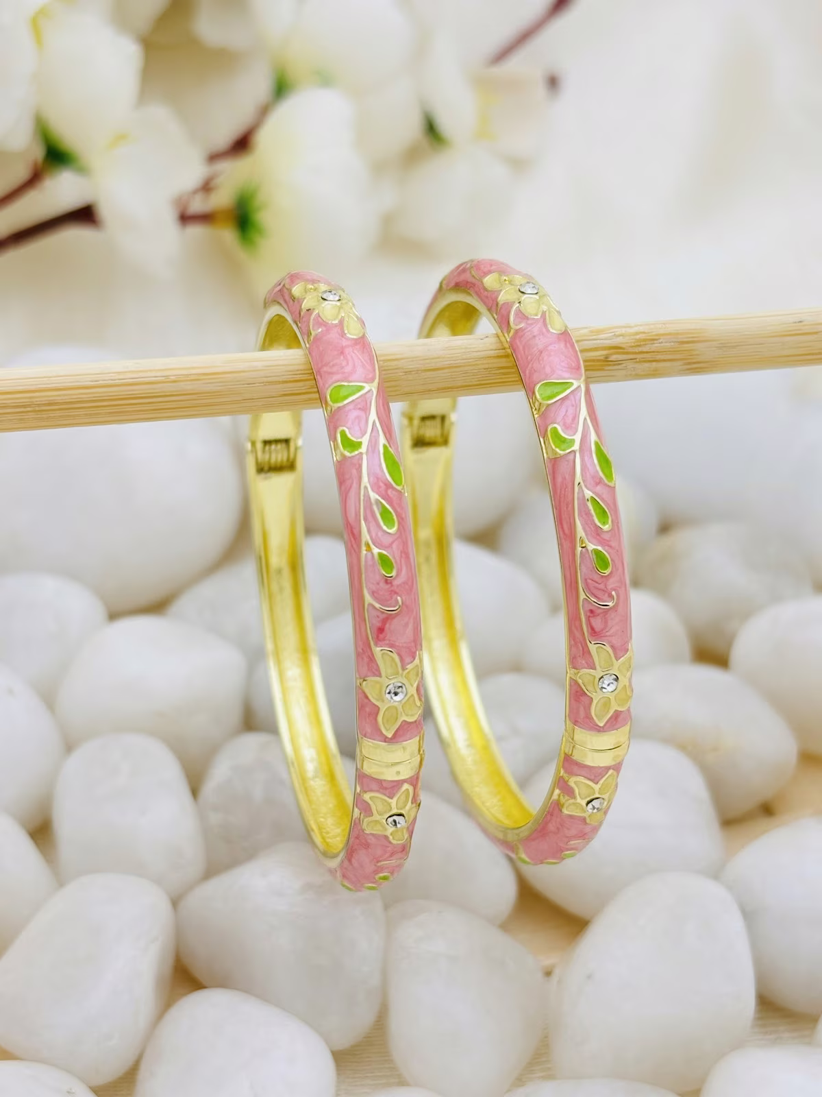 Blossom Meenakari Kada