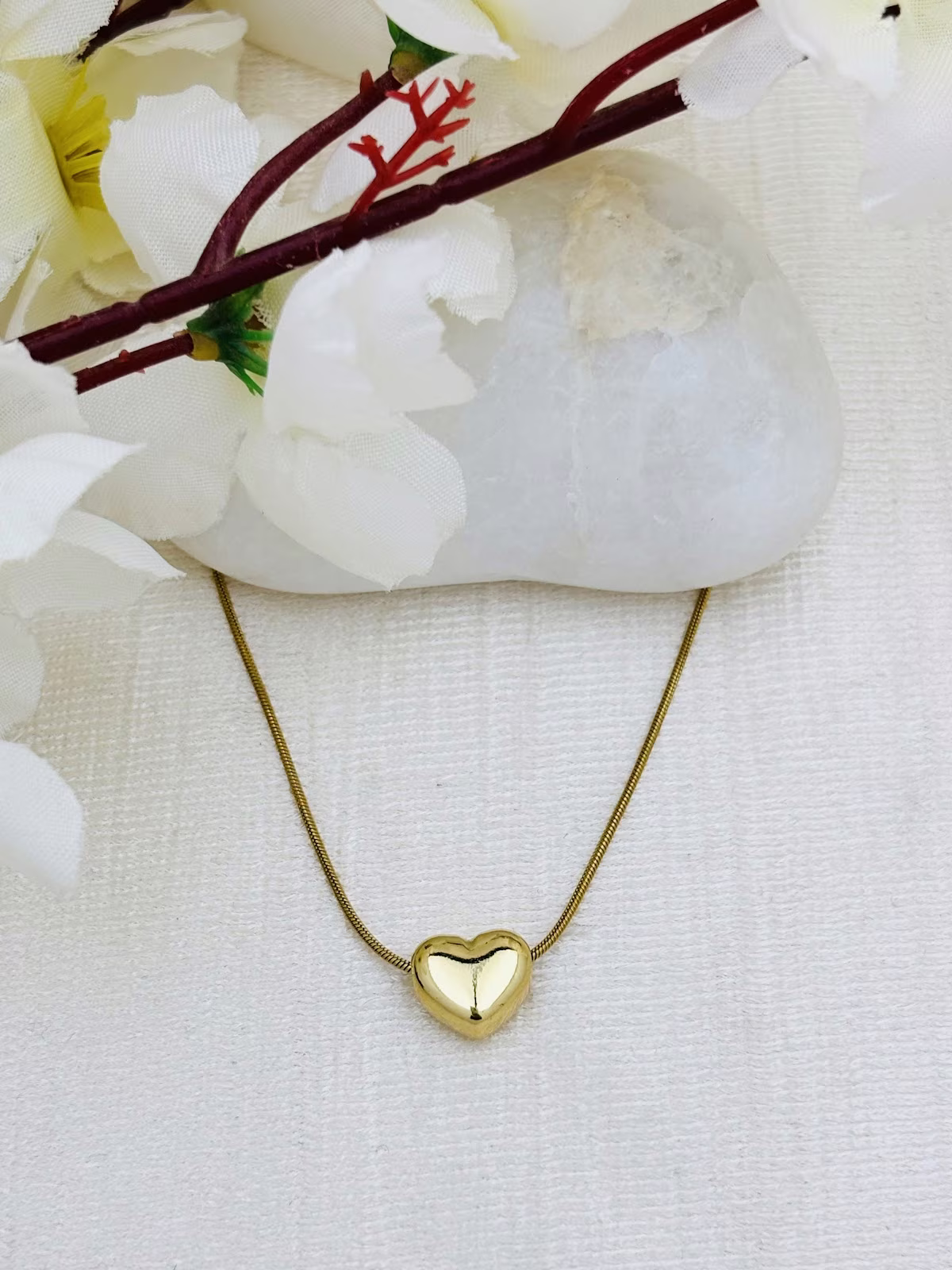 Polished Heart Pendant