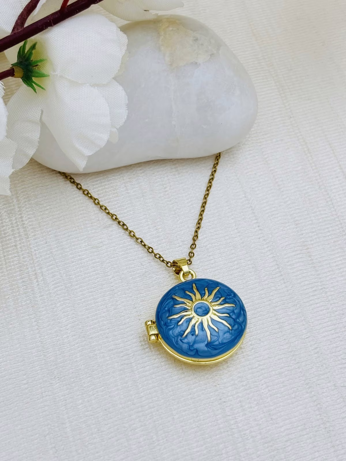 Celestial Sun Locket