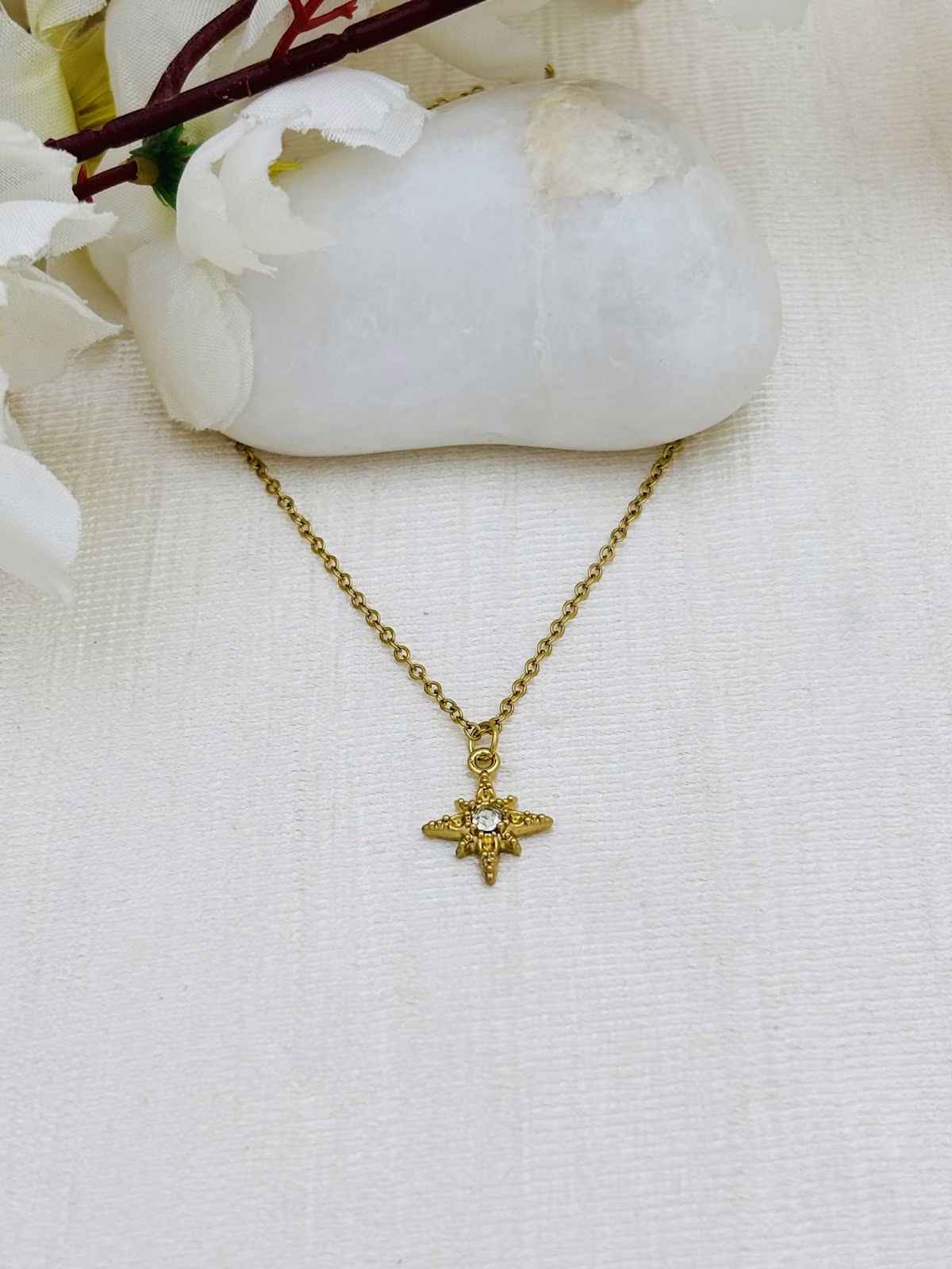 Starburst Crystal Pendant