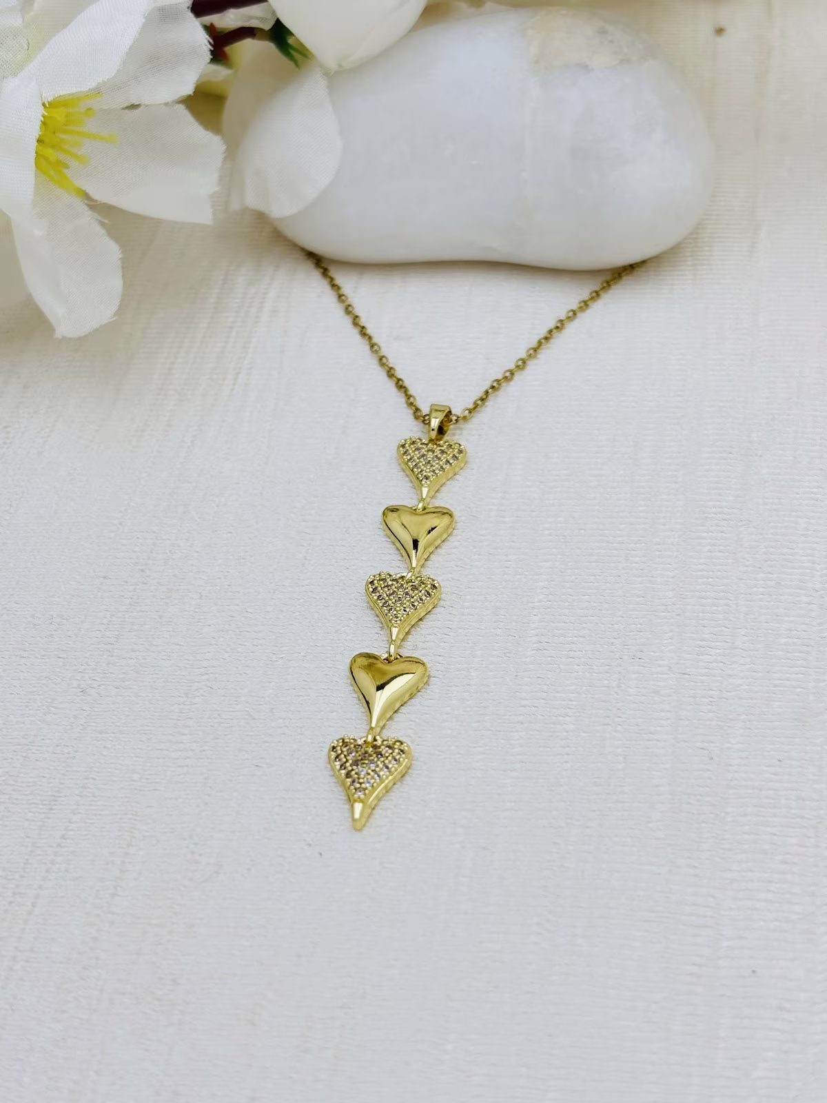 Cascading Heart Line