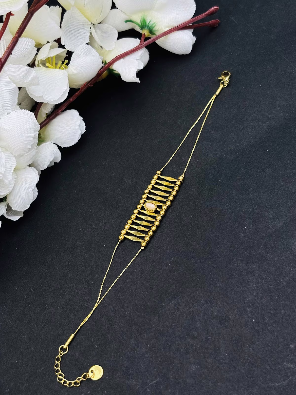 Sculpted Bar Bracelet