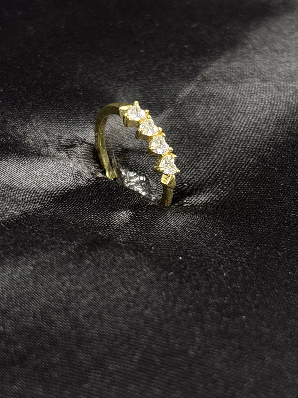 Crystal Cascade Ring