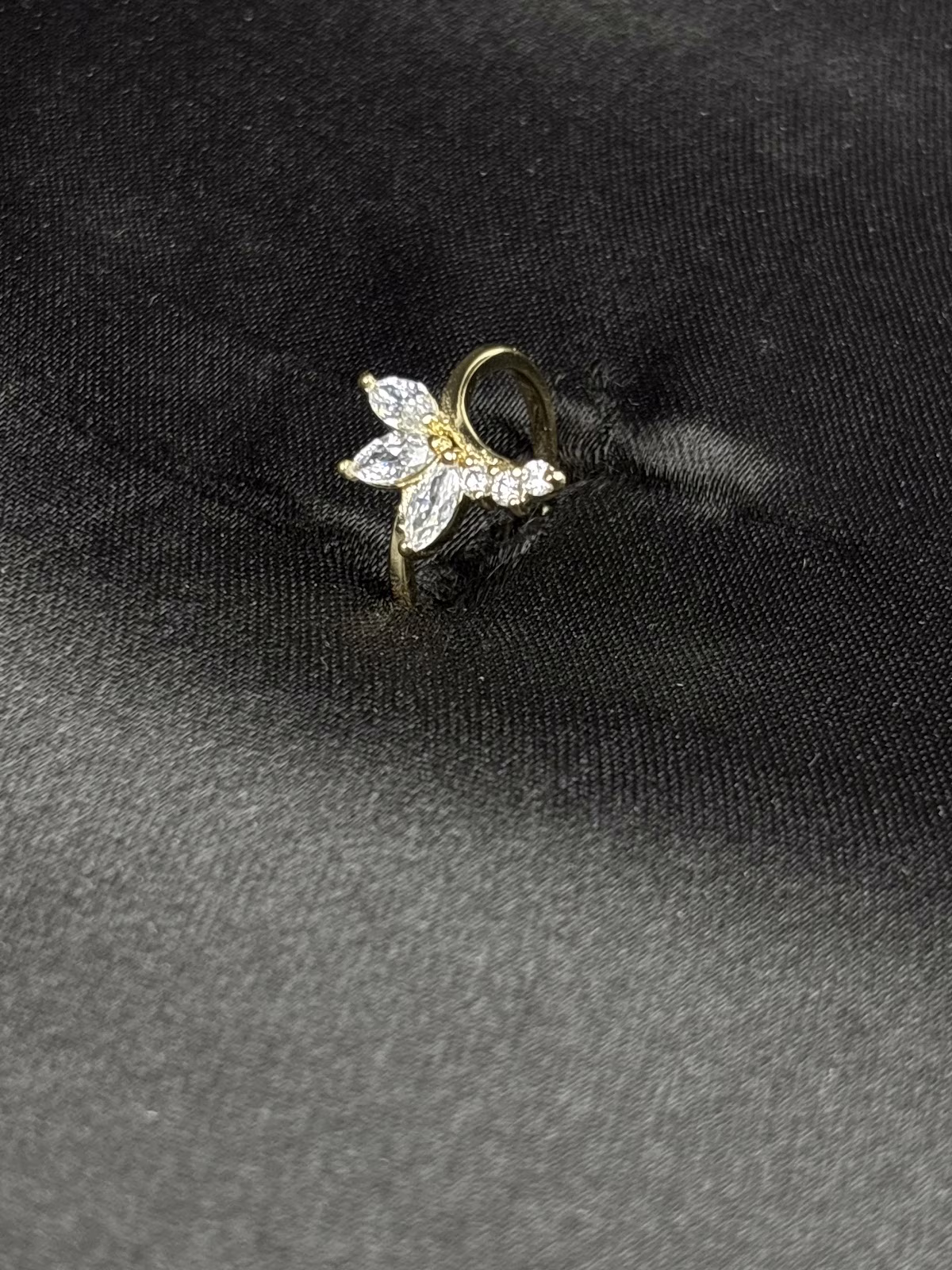 Shimmering Orchid Ring