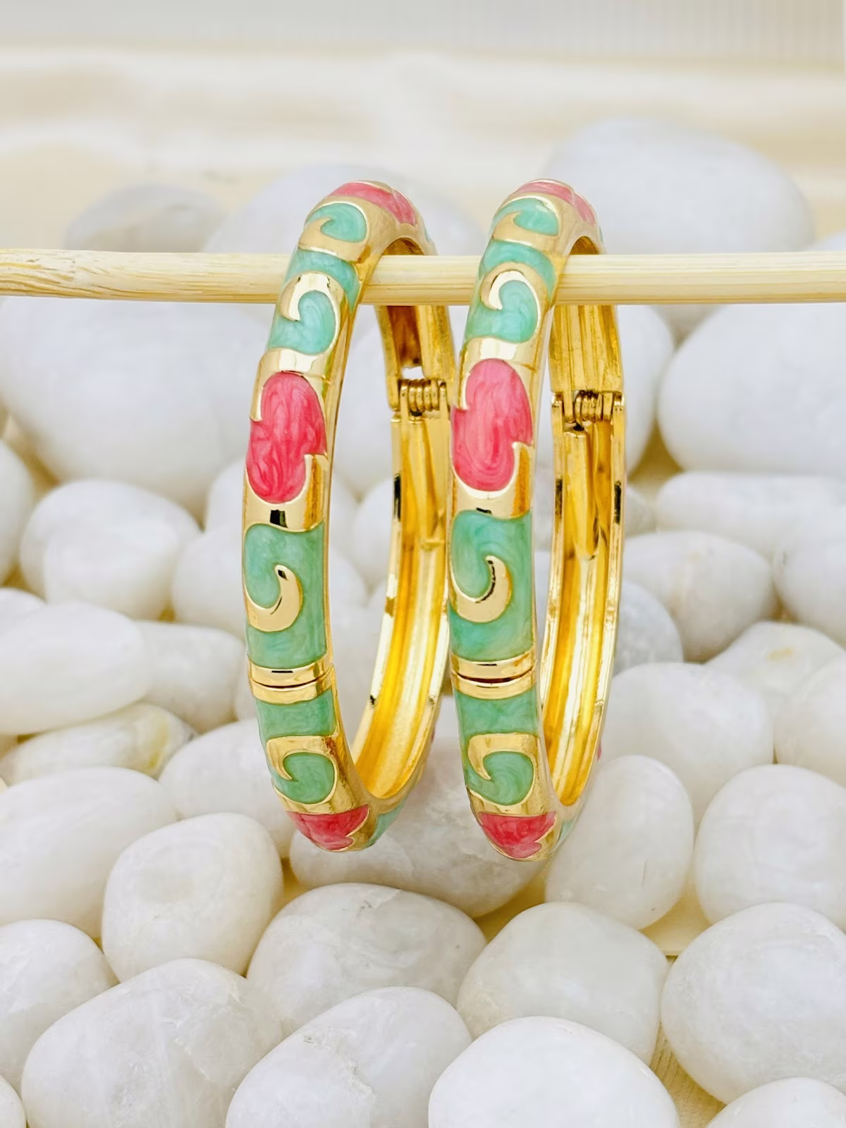 Pastel Mosaic Meenakari