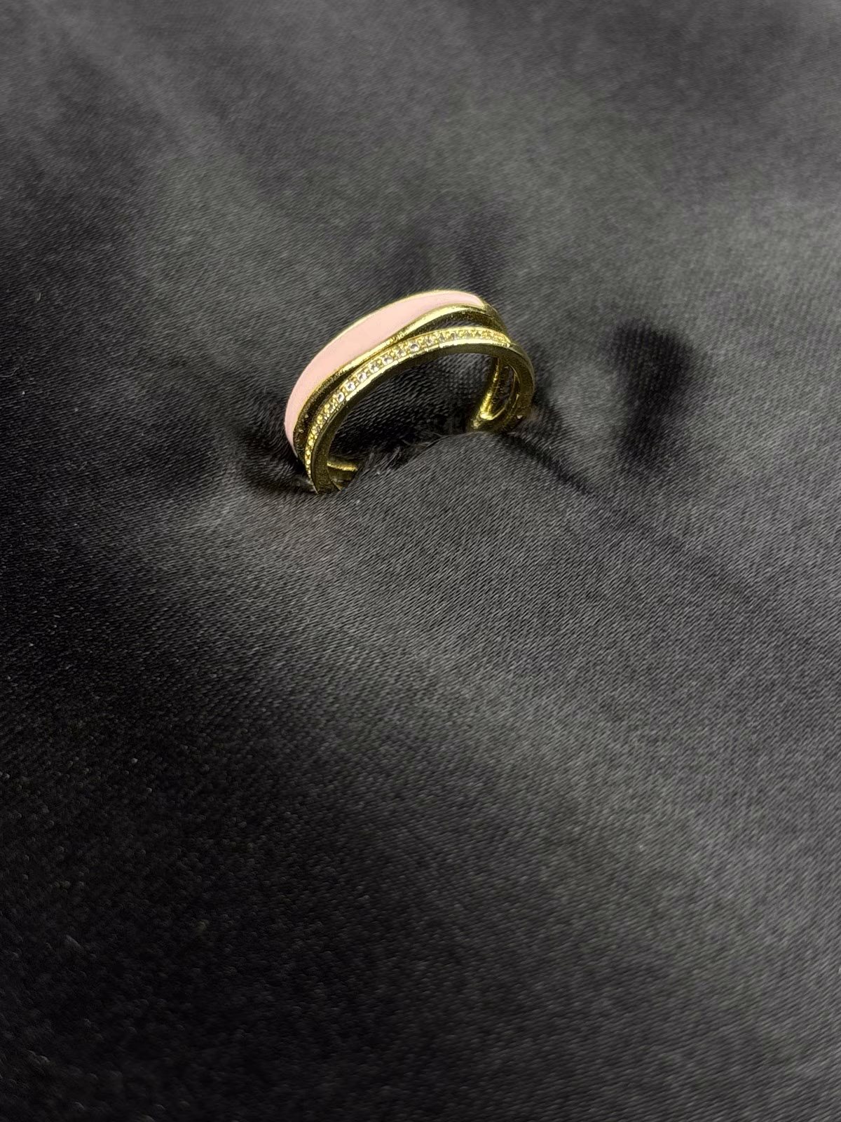 Blush Enamel Ring