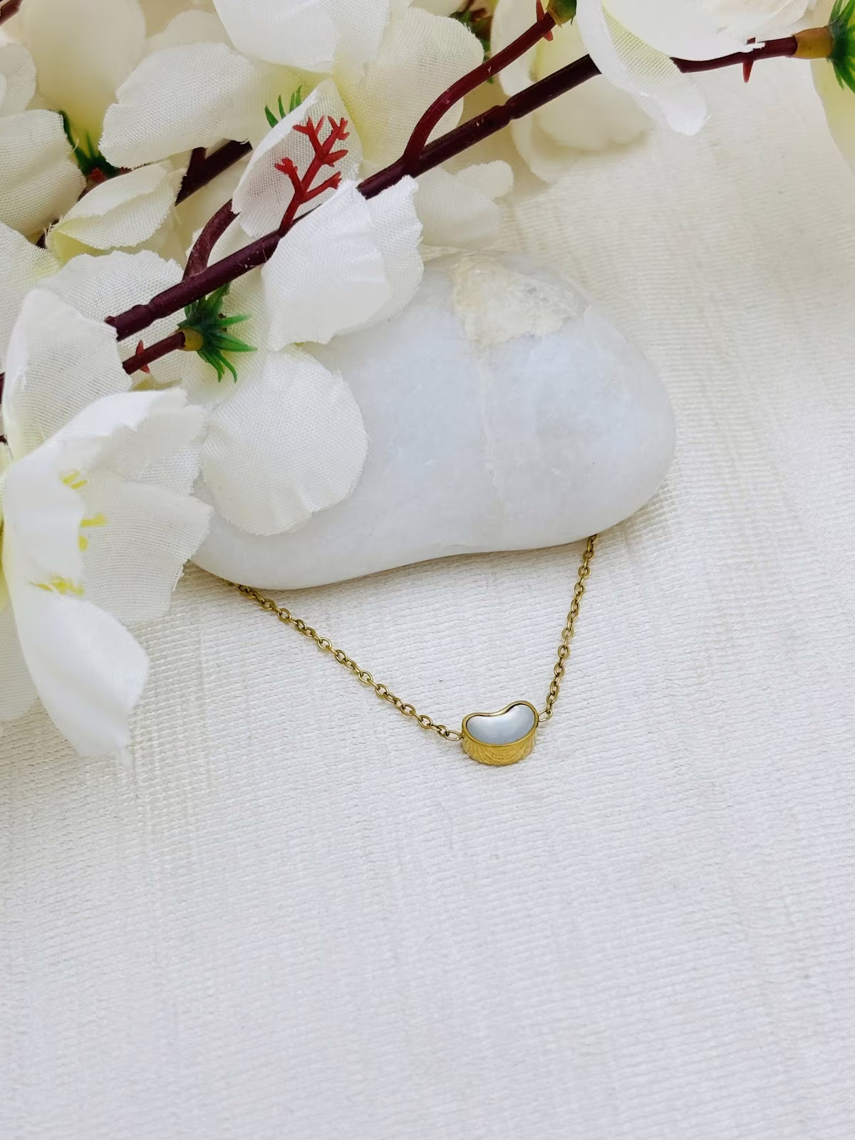 Ivory Crescent Pendant