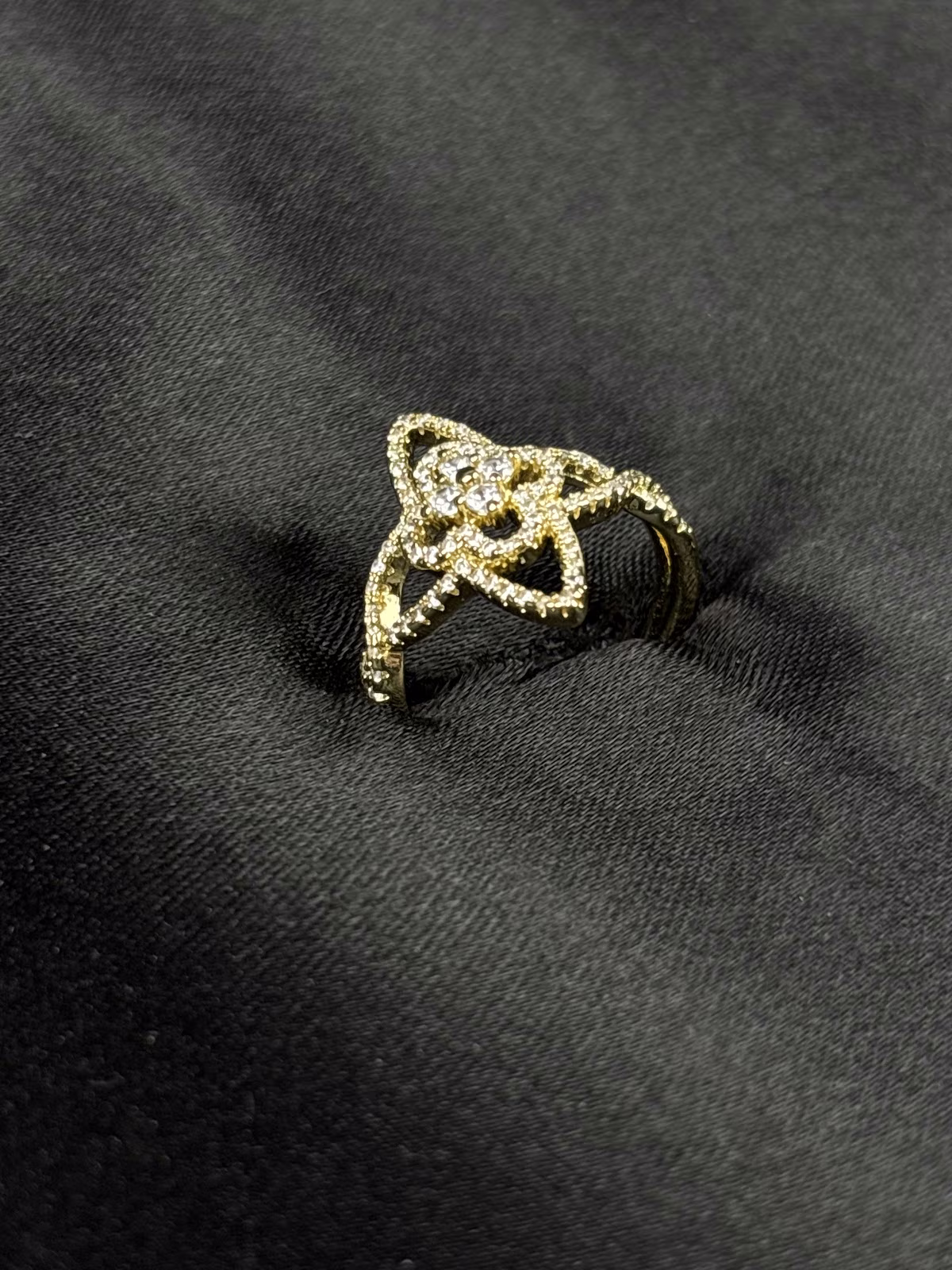 Crystal Vine Ring