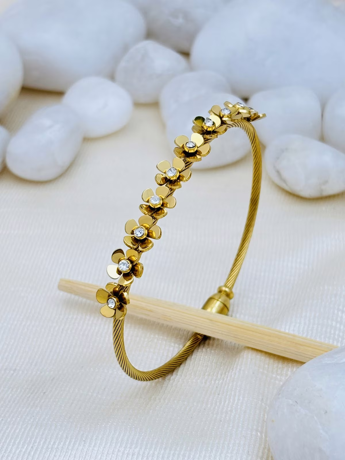 Beaded Line Bracelet