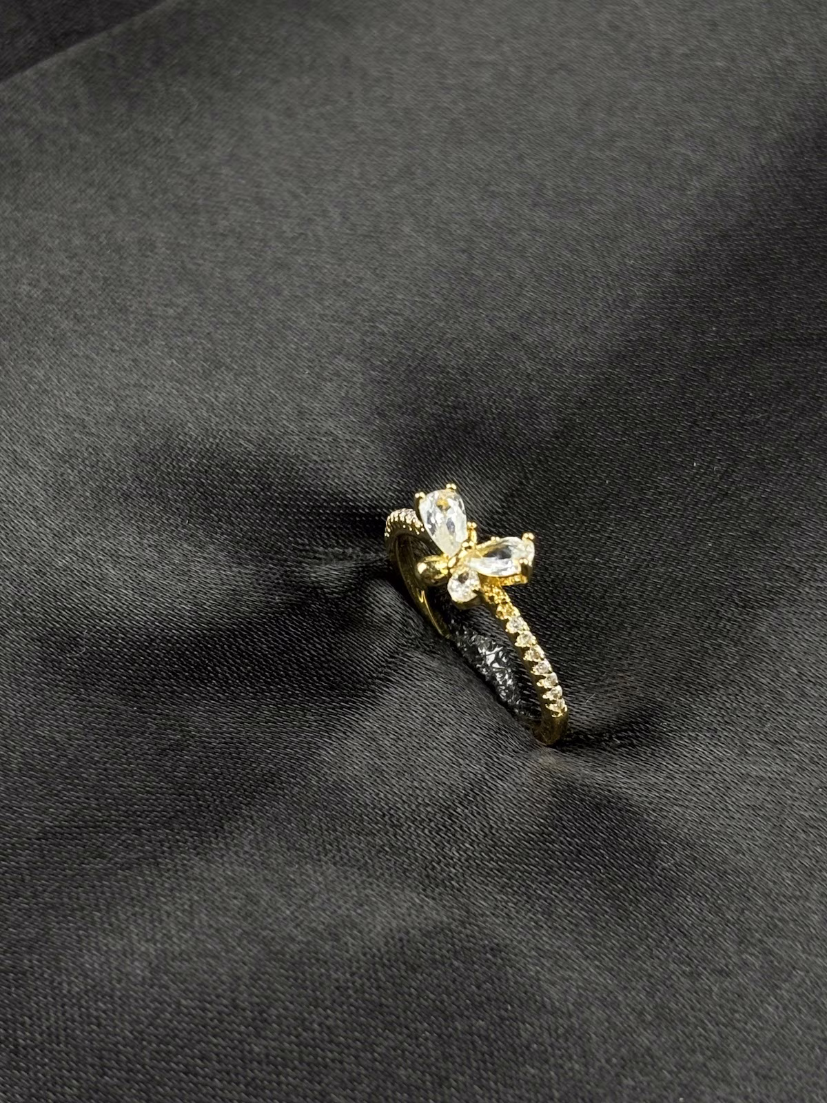 Crystal Petal Ring