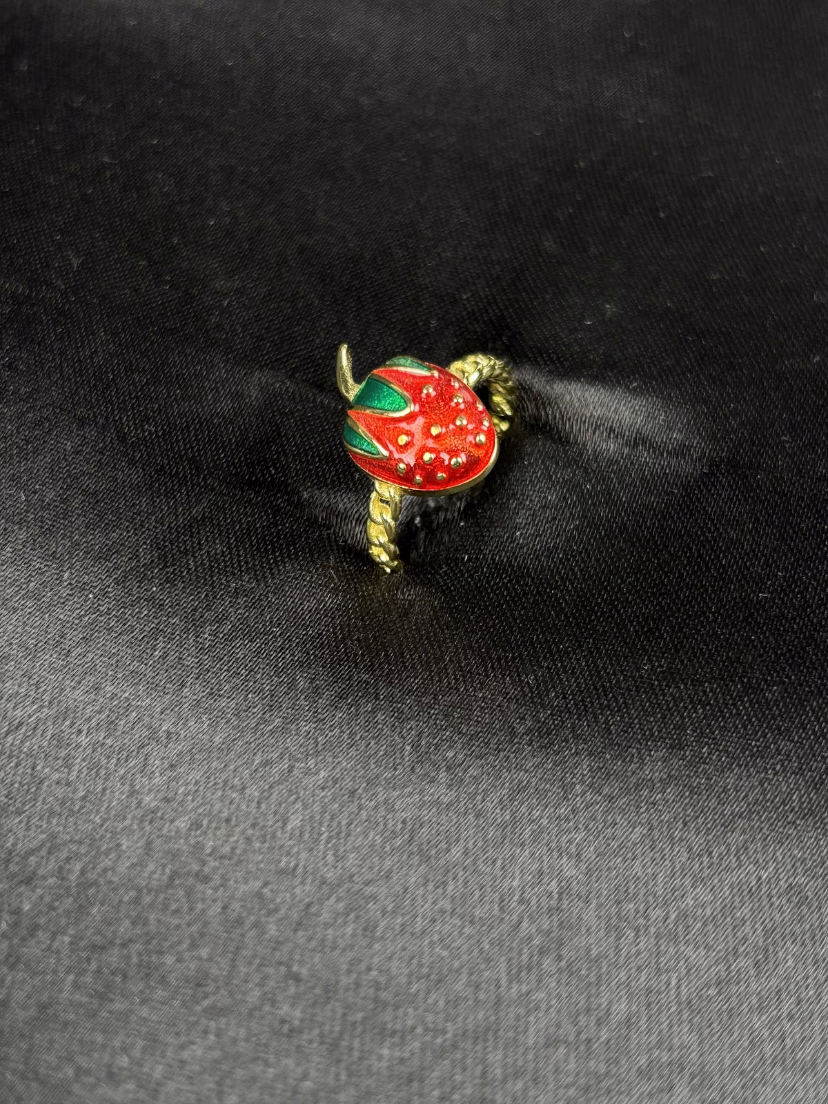 Ruby Strawberry Ring