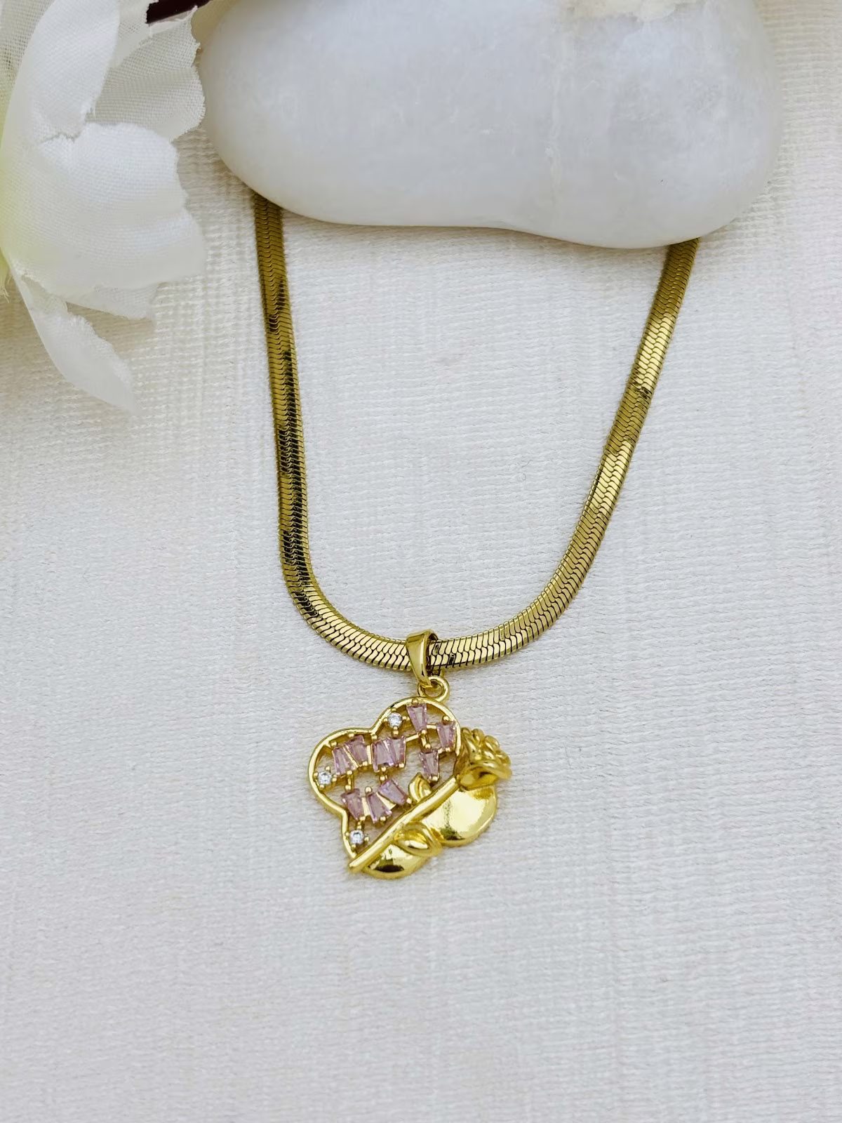 Blush Garden Pendant