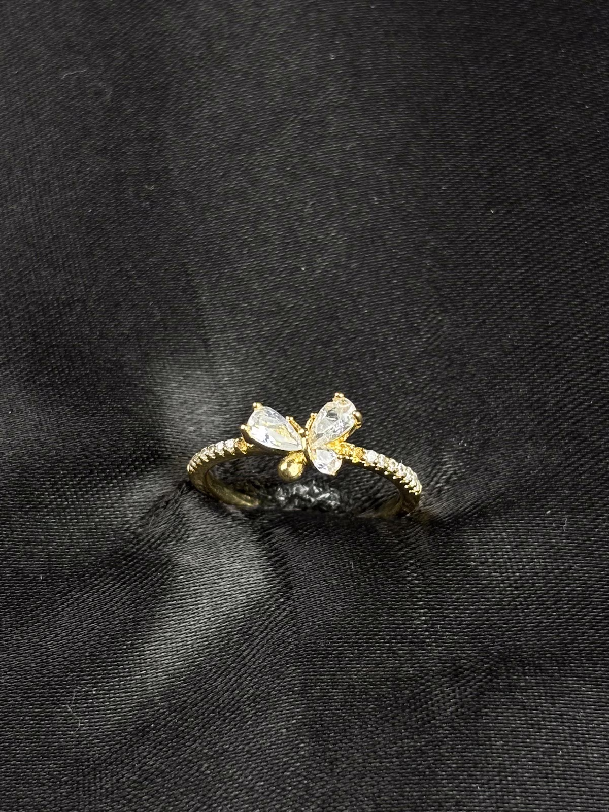 Crystal Petal Ring