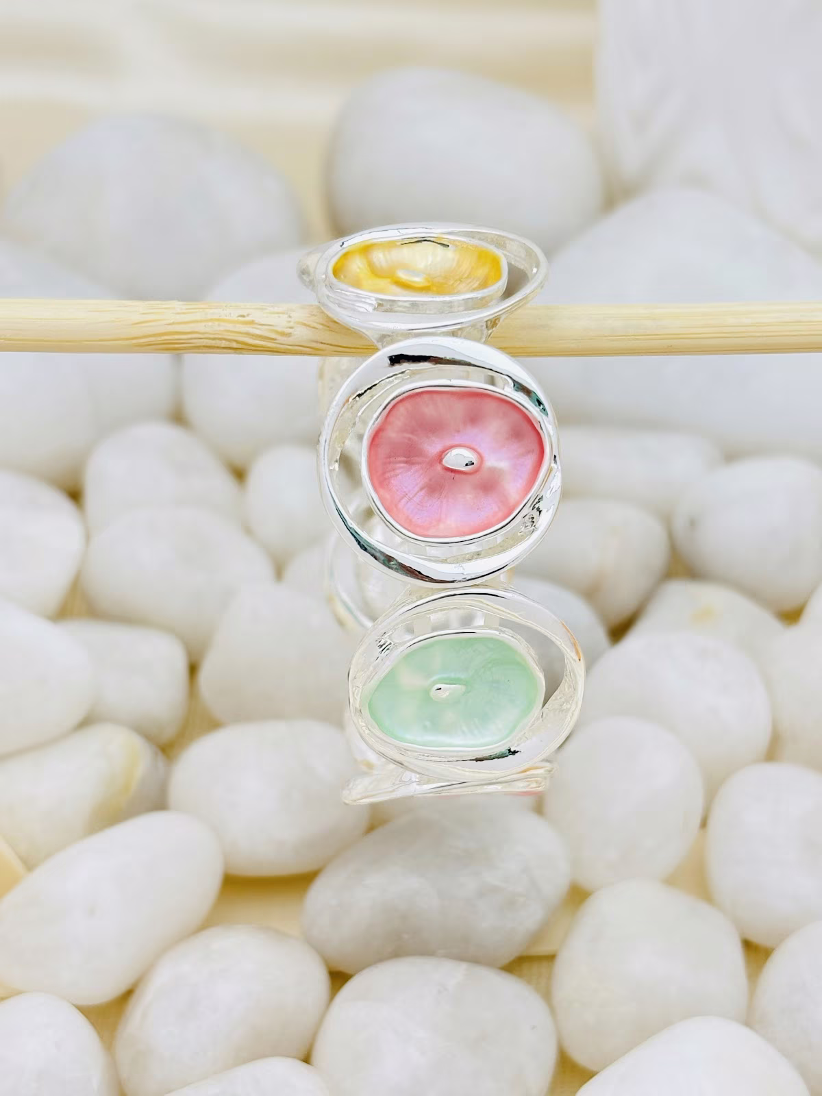 Pastel Disc Bracelet