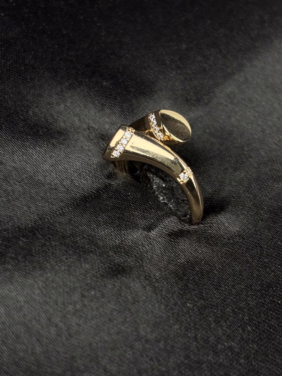 Polished Arc Ring