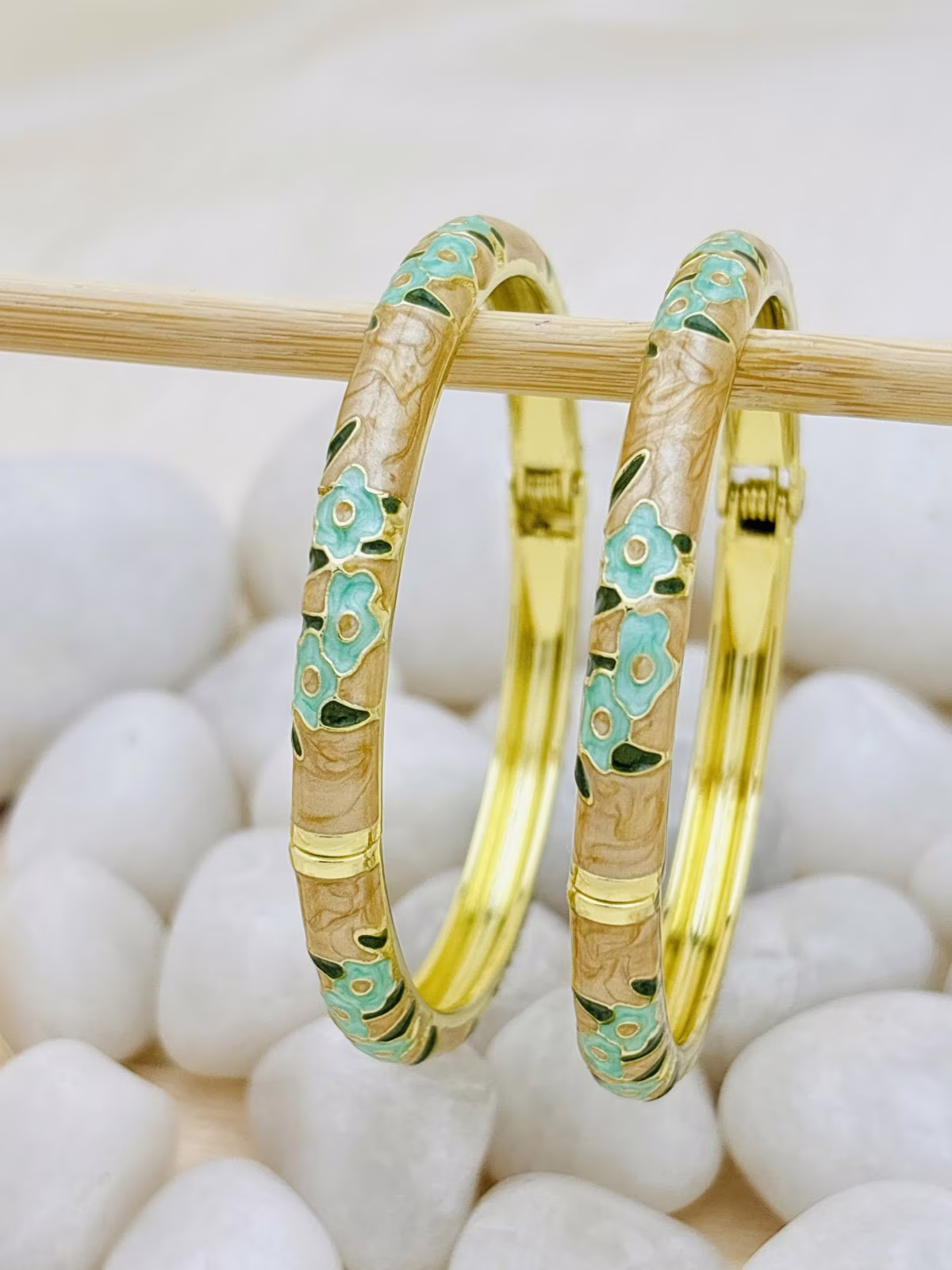 Marble Meenakari Kada