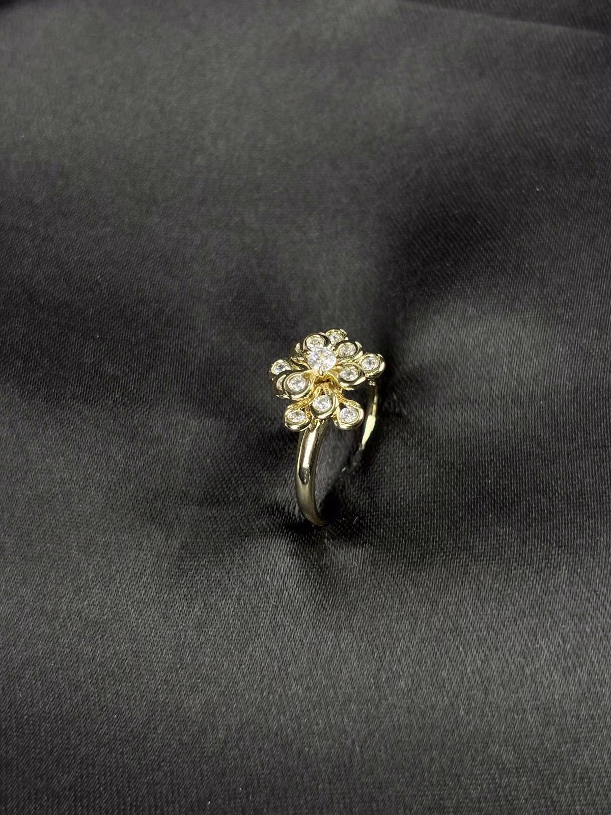 Crystal Blossom Ring