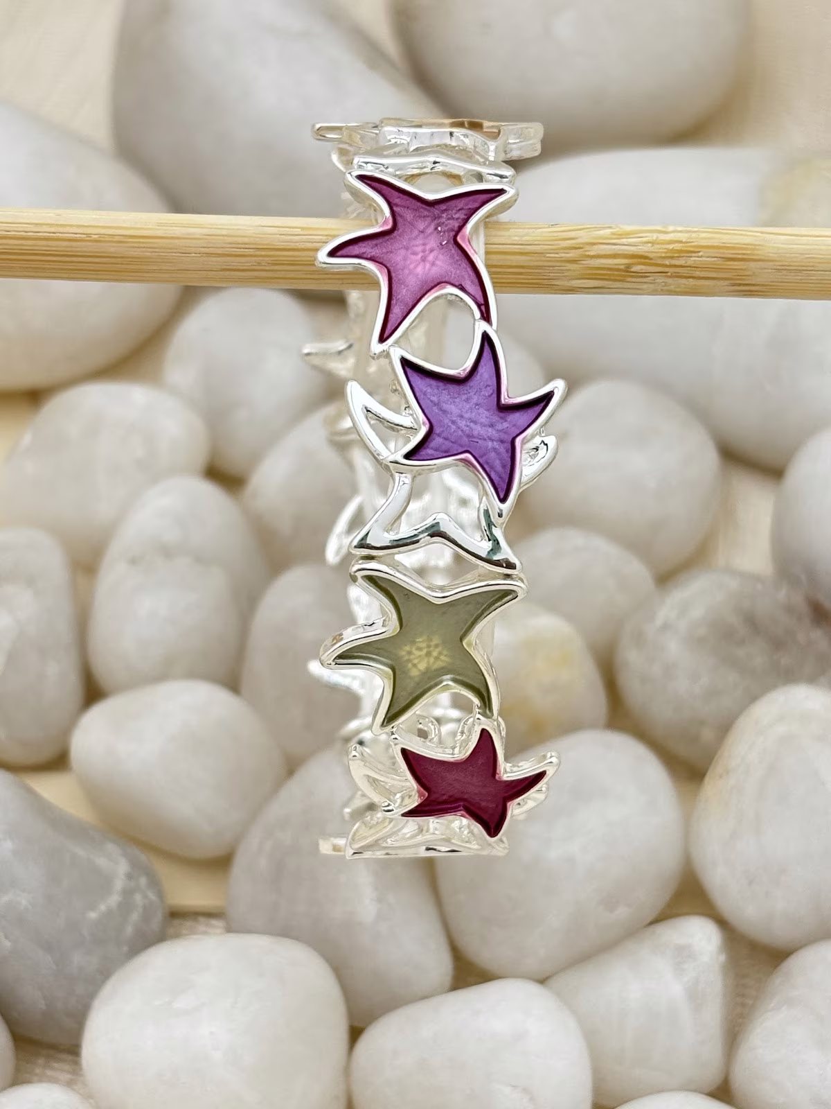 Enamel Star Bracelet