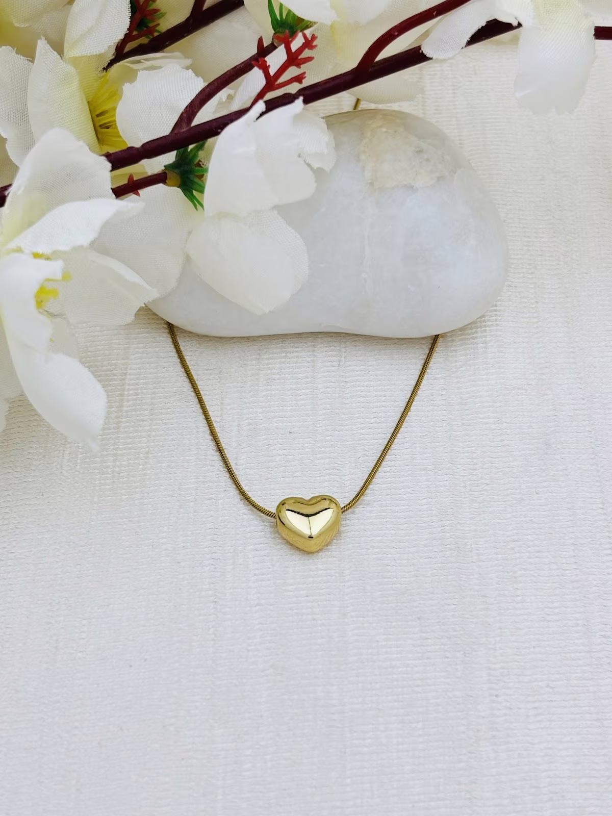 Polished Heart Pendant