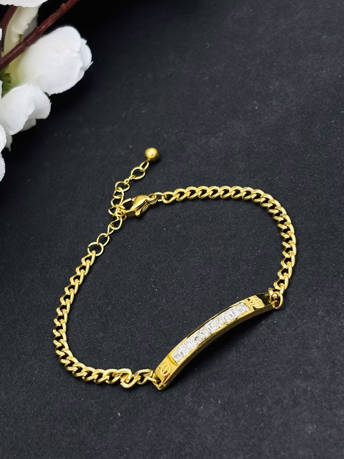 Baguette Bar Bracelet