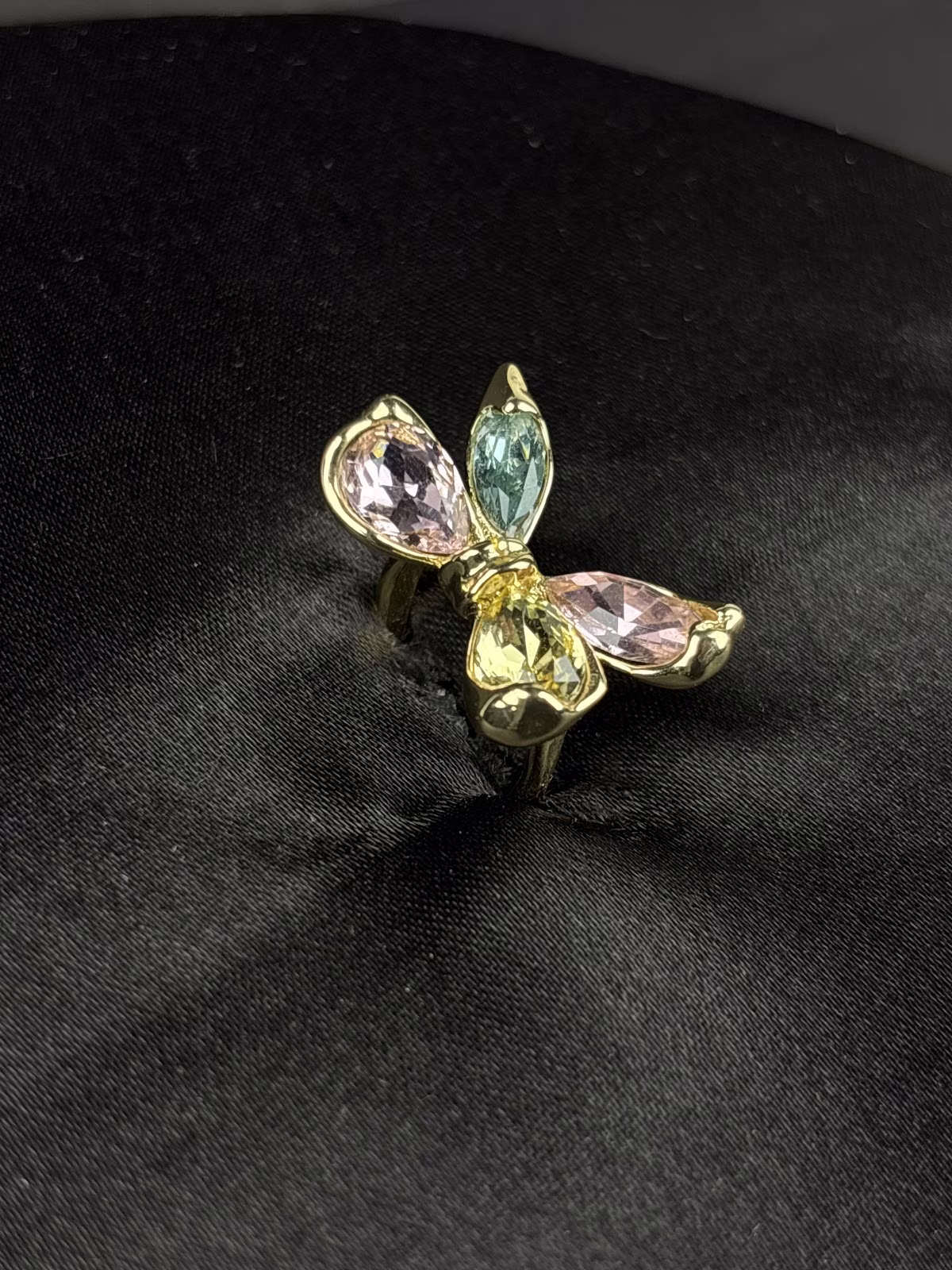 Prismatic Petal Ring