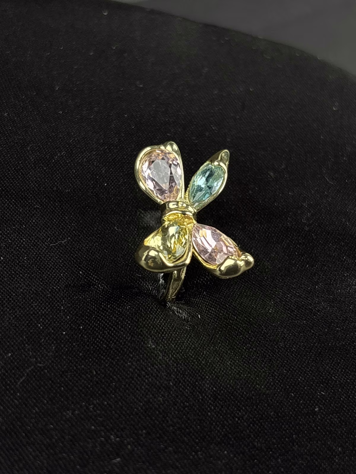 Prismatic Petal Ring