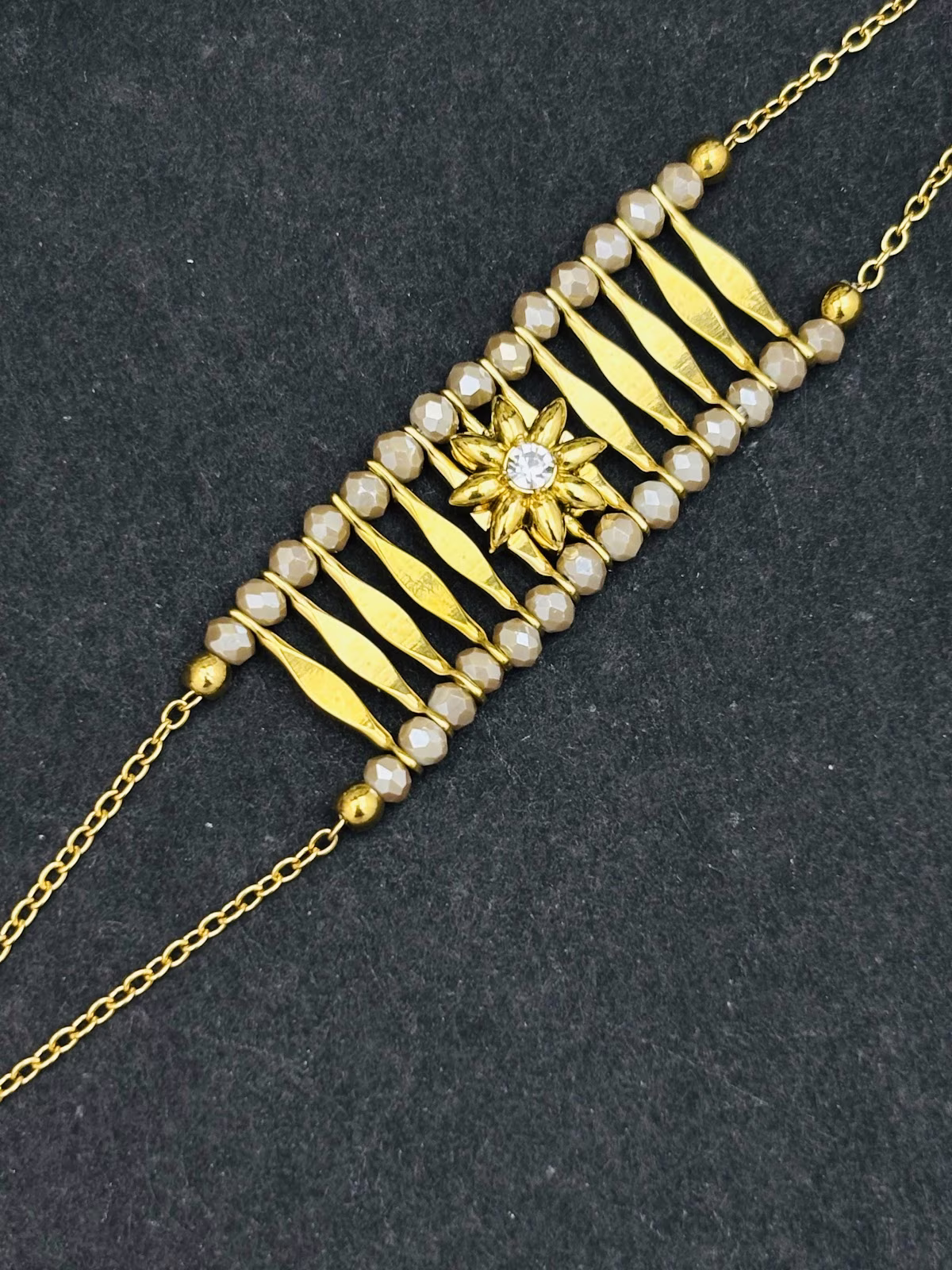Floral Rail Bracelet