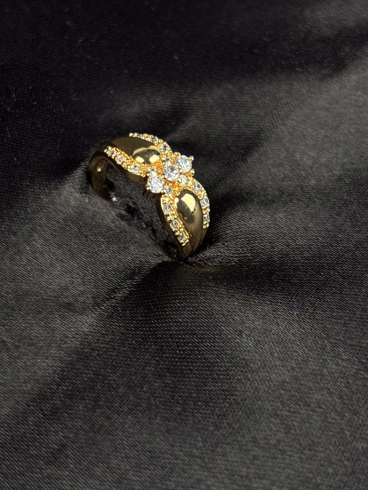 Gilded Vine Ring