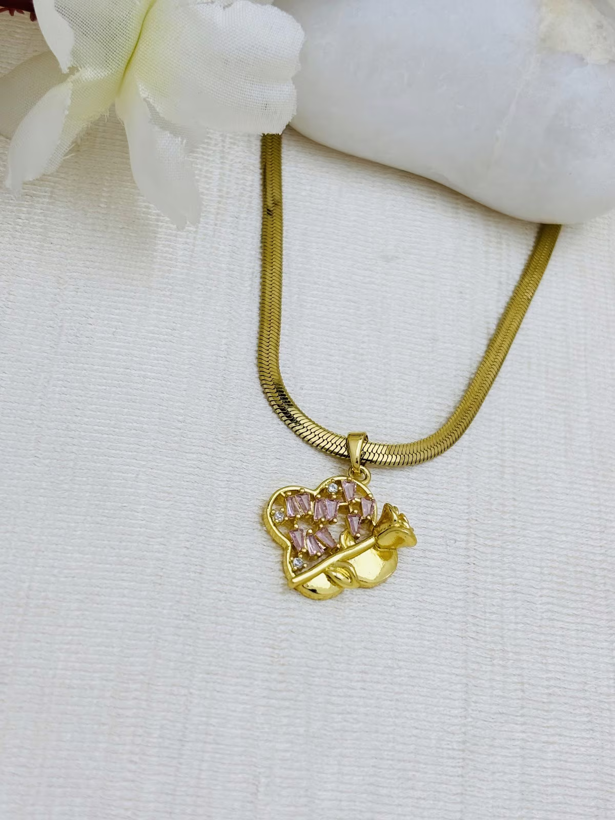 Blush Garden Pendant