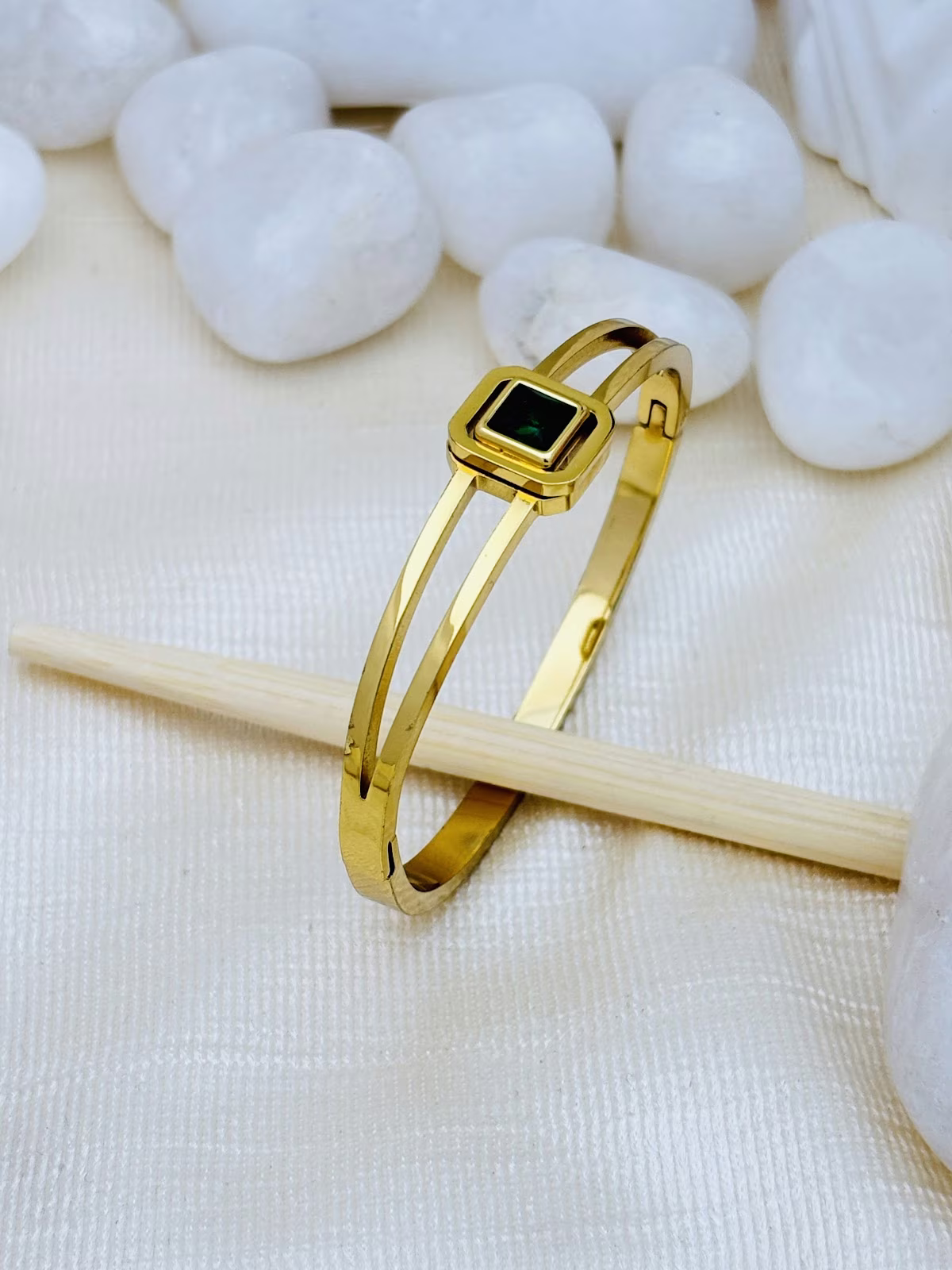Square Halo Kada – Green