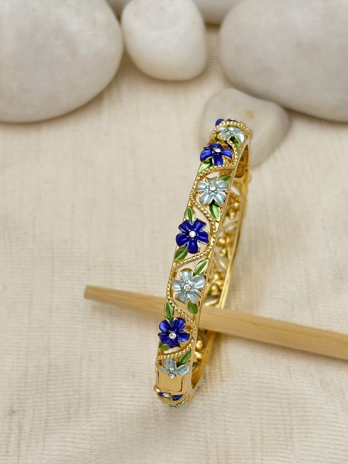 Regal Vine Bracelet – Blue