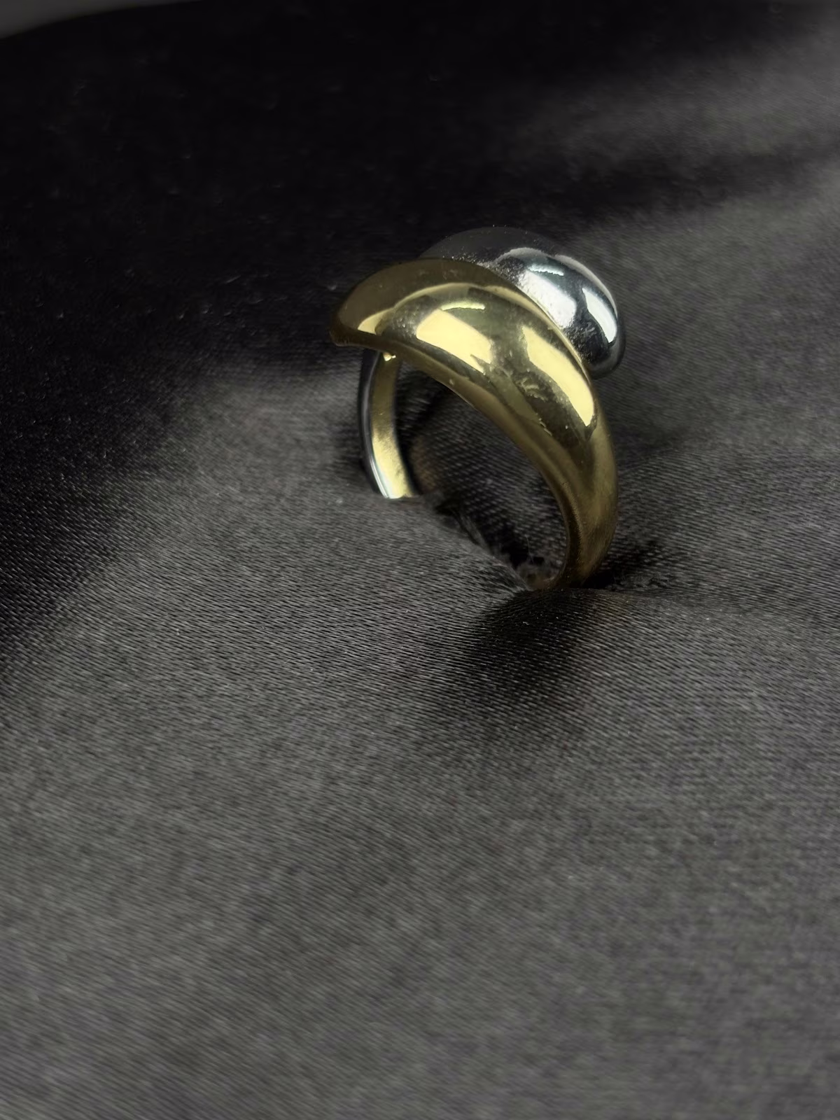 Gilded Twist Ring